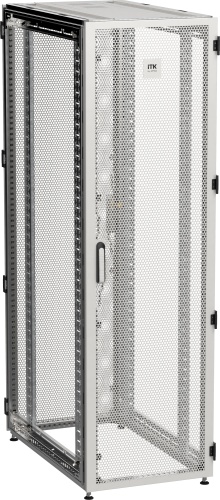 ITK by ZPAS Шкаф серверный 19" 45U 600х1200мм одностворчатые перфорированные двери серый РФ | код ZP35-45U-0612-PP-R | IEK